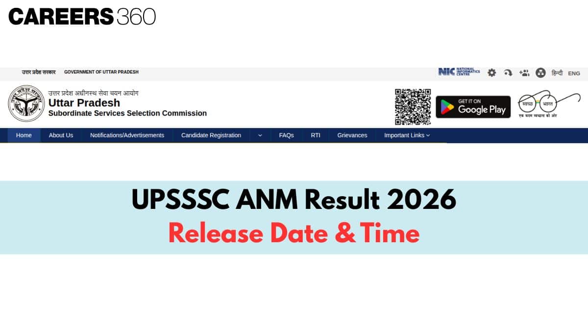 UPSSSC ANM Result 2026 Date and Time Out: 5272 Posts Result @upsssc.gov.in